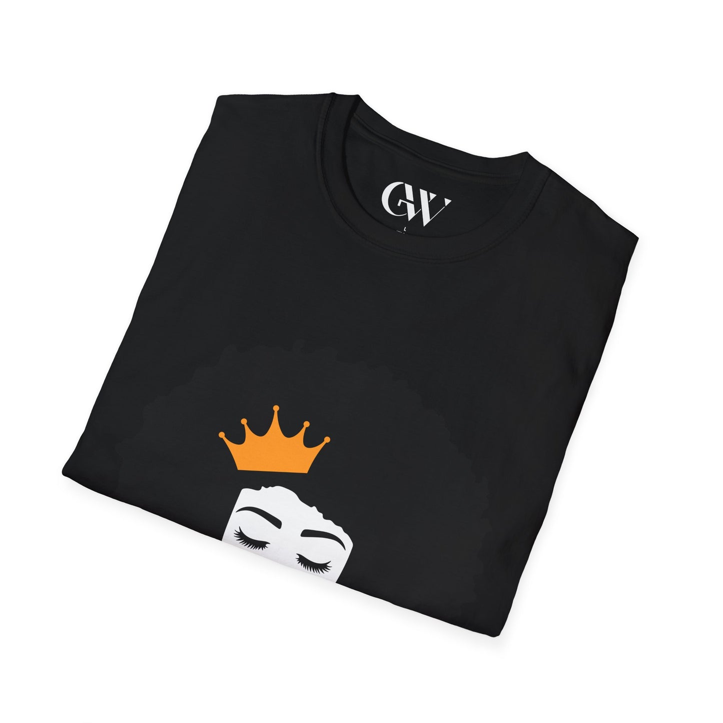 Queen Crown Afro T-Shirt - Powerful & Stylish Unisex Tee